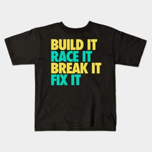 Race Car Owners Kids T-Shirt